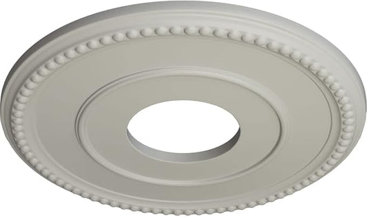 Ekena Millwork Bradford Ceiling Medallion, Pot of Cream