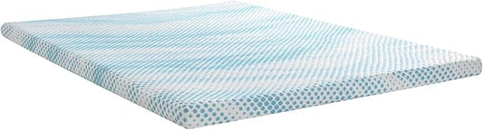 Roost Sleep Cool Cloud Supreme 3 Inch Gel Memory Foam King Mattress Topper – Cooling, Ventilated Design for Back and Pressure Relief