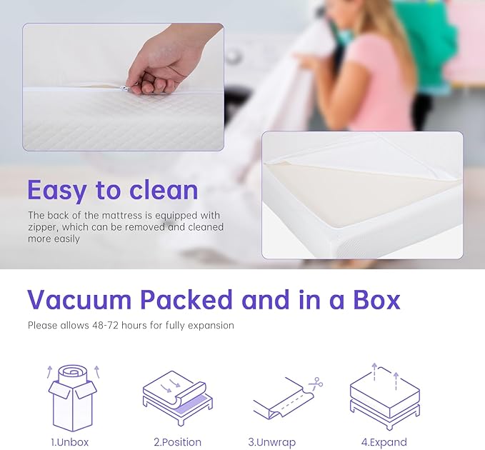 PayLessHere 10 Inch Twin XL Gel Memory Foam Mattress Fiberglass Free/CertiPUR-US Certified/Bed-in-a-Box/Cool Sleep & Comfy Support(Twin Extra Large)