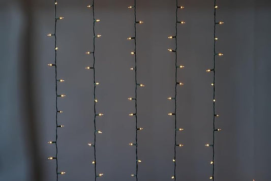 Brite Star 35 Lt Straight Line Lights, Clear, Green Wire