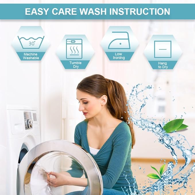 RYB HOME Linen Textured Curtains Semi Sheer Window Curtains Light Filtering Ariy Privacy Sheers for Bedroom Living Room Bathroom Patio Door, Dove Grey, 52 inch Wide x 72 inch Long, 2 Panels