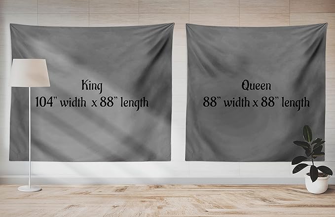 Lunarable Landscape Tapestry King Size, Norway Landscape Mountains Photography Scandinavian Tranquil Idyllic Elements, Wall Hanging Bedspread Bed Cover Wall Decor, 104" X 88", Multicolor