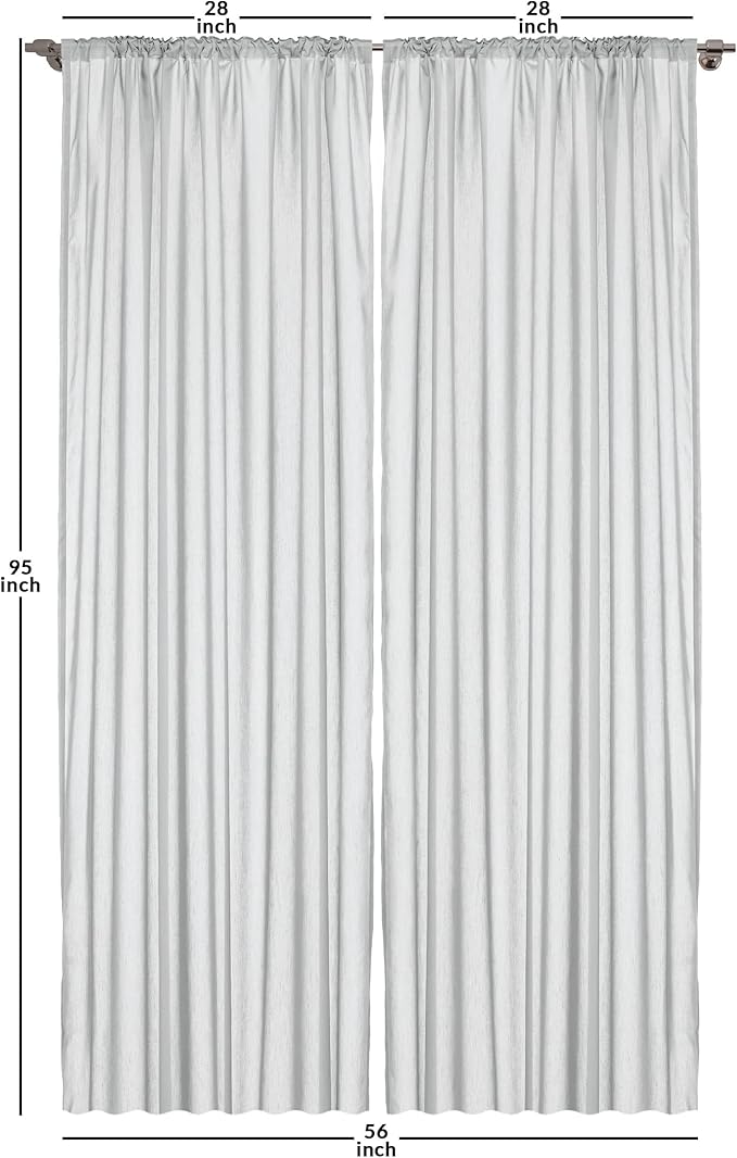 Ambesonne Dino Window Curtains, Cartoon Style Colorful Dinosaurs T-Rex Triceratops Prehistoric Reptile Wildlife, Lightweight Decor 2-Panel Set with Rod Pocket, Pair of - 28" x 95", Blue Green