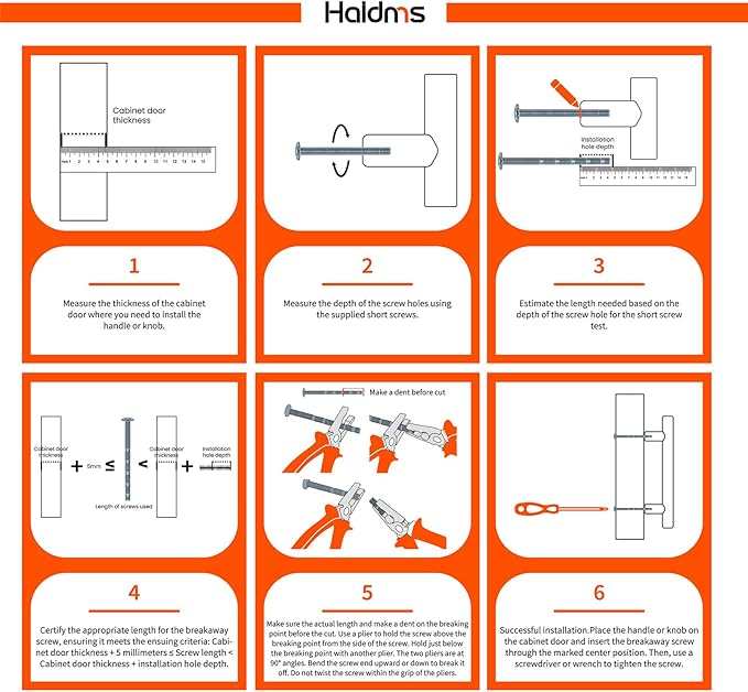 goldenwarm 10 Pack Black Cabinet Knobs Kitchen Cabinet Knobs for Dresser Drawers Black Kitchen Hardware for Cupboard Bathroom