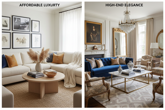 Affordable vs Luxury Home Décor: What Works Best for American Homes?”  Why this ranks well
