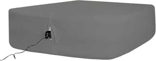 Bedecor Air Bed Sheets for Mattress Cover Removable Bed and Elastic Band Super Soft and Breathable & Deep up to 21" Dark Gray Twin XL