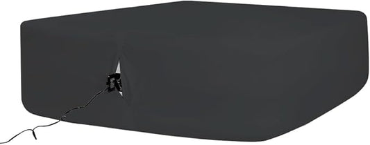 Bedecor Air Bed Sheets for Mattress Cover Removable Bed and Elastic Band Super Soft and Breathable & Deep up to 21" Black Twin XL