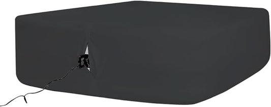 Bedecor Air Bed Sheets for Mattress Cover Removable Bed and Elastic Band Super Soft and Breathable & Deep up to 21" Black Full