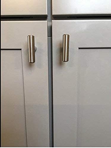 LONTAN 30 Pack Brushed Nickel Cabinet Knobs Dresser Drawer Knobs LS201BSS Kitchen Cabinet Hardware Knobs for Dresser Drawers Cabinet Hardware 2inch