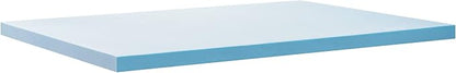 ZINUS 2 Inch Green Tea Memory Mattress Topper Cooling Gel Foam, CertiPUR-US Certified, Full, Blue
