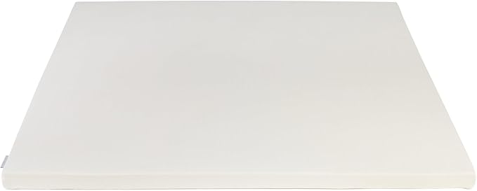 Pure Green Natural Latex Mattress Topper w/Jersey Cover - Soft - 2 Inch - King Size (GOTS Certified Organic)