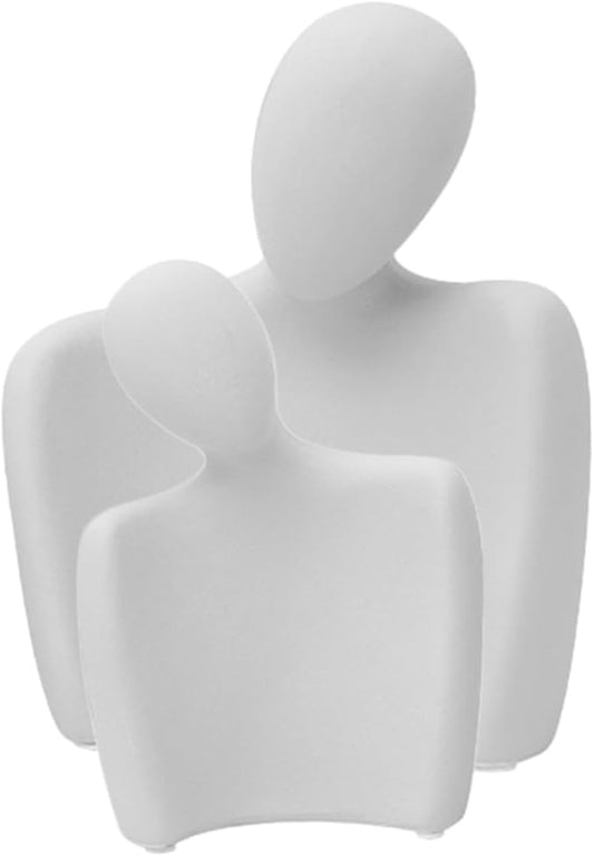 Abstract Resin Crafts Couple Statue Scandinavian Art Ornaments Sculpture Decor for Living Bedroom