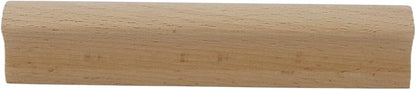 6Pcs Unfinished Beech Wood Solid Furniture Pulls Handles,Unpainted Paintable Wooden Handles Cupboard Closet Drawer Handle Pull,L5.12,HD 3.78"