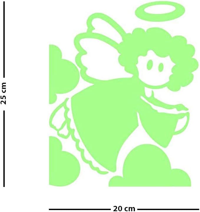 Wall Sticker, Vinyl, Angel1, 25x20
