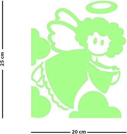 Wall Sticker, Vinyl, Angel1, 25x20