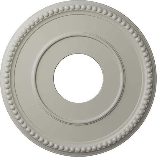 Ekena Millwork Bradford Ceiling Medallion, Pot of Cream