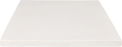 Pure Green Natural Latex Mattress Topper w/Luxury Cover - Medium Firmness - 3 Inch - King Size (GOLS Certified Organic)