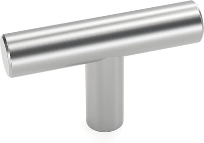 LONTAN 30 Pack Brushed Nickel Cabinet Knobs Dresser Drawer Knobs LS201BSS Kitchen Cabinet Hardware Knobs for Dresser Drawers Cabinet Hardware 2inch