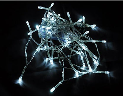 Karlling Battery Operated White 40 LED Fairy Light String Wedding Party Xmas Christmas Decorations(White,20 Pack)
