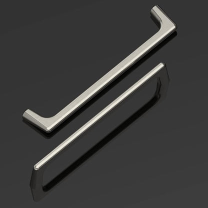 Amerdeco 10 Pack Brushed Satin Nickel Cabinet Pulls 6.3 Inch(160MM) Hole Centers Kitchen Cabinet Handles Hardware Kitchen Handles for Cabinets Cupboard Handles Drawer Pulls ZH0041