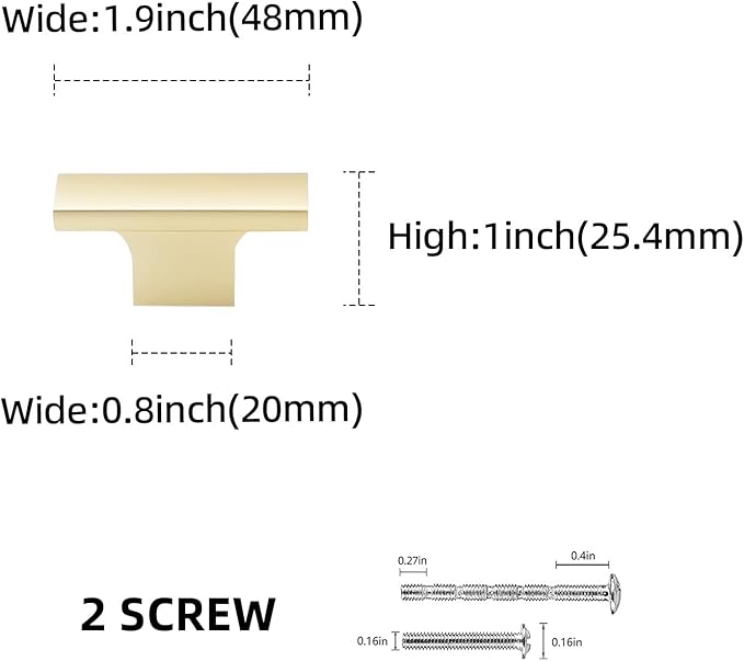 15 Pack Kitchen Cabinet Knobs Brushed Gold Cabinet Knobs Drawer Knobs Solid Kitchen Hardware
