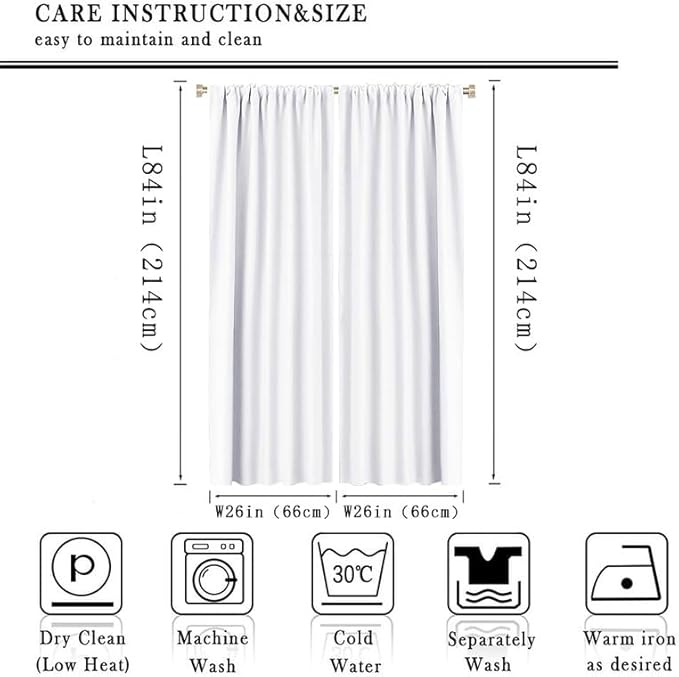 Cool Norse Viking Theme Curtains - Fantasy Ancient Symbols Wildlife Wolf Nordic Vikings Window Drapes,Energy Saving Thermal Insulated Rod Pocket Bedroom Blackout Curtains 2 Panels 84L x 26W