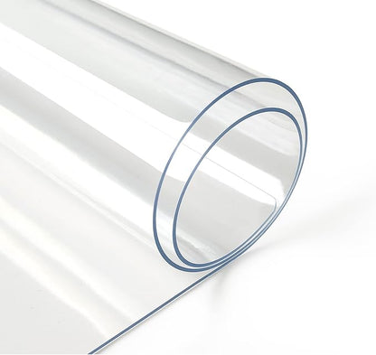 Deep Dream 1.5mm Clear Desk Cover Protector, 44×84 Inch Clear Table Protector, Rectangular Vinyl Desk Pad, PVC Plastic Table Cover for Office, Dresser, Night Stand, Computer & Writing Desk Tabletop