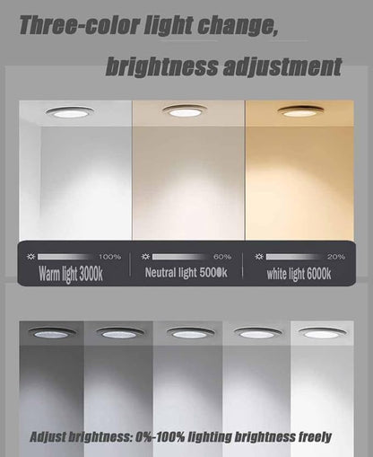 Half Moon LED Bathroom Mirror, Frameless Backlit Wall Mirror, Anti-Fog Smart Vanity Mirror,3 Colors Lights Dimmable Brightness and Time,Touch Switch (Right Semicircle, 100 * 70)