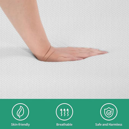 Pay Lesshere 12 Inch Queen Green Tea Mattress/Breathable Mattress for Cool Sleep & Pressure Relief/Medium Firm Mattresses/CertiPUR-US Certified/Bed-in-a-Box/Pressure Relieving （12 inch, Queen）
