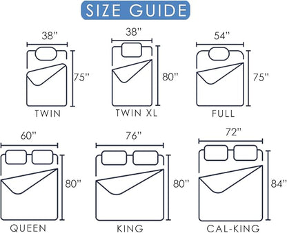 Marine Moon Twin Mattress Topper, Cooling Plush Pillow Top, 400TC, Extra Thick, Hotel Quality, Down Alternative, Fits Mattress Depths Up to 18"