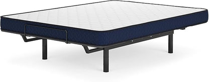 Signature Design by Ashley Twin Size Medium Firm 6 Inch Memory Foam Mattress with Breathable Quilted Cover, Fiberglass Free, Mattress in A Box