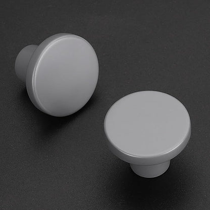 Ravinte 30 Pack Cabinet Knobs Grey Kitchen Cabinet Knobs Round Dresser Drawer Pulls Closet Door Pulls 1-1/5 Inch