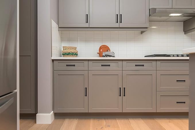 Ravinte 32 Pack 3 Inch Square Cabinet Handles Matte Black Cabinet Pulls Drawer Pulls Kitchen Hardware