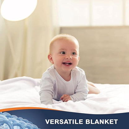 Walensee Fleece Blanket Plush Throw Fuzzy Lightweight (XL-Twin Size 66x90 White) Super Soft Microfiber Flannel Blankets for Couch, Bed, Sofa Ultra Luxurious Warm and Cozy for All Seasons