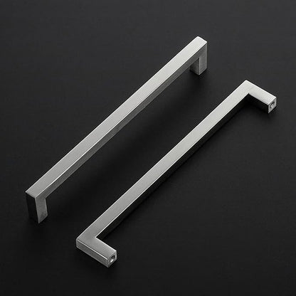 Ravinte 5 Pack Brushed Nickel Kitchen Cabinet Handles 8-4/5 Inch Cabinet Pulls Square Kitchen Hardware for Cabinet Drawer Pulls Drawer Handles Come with Screwdriver