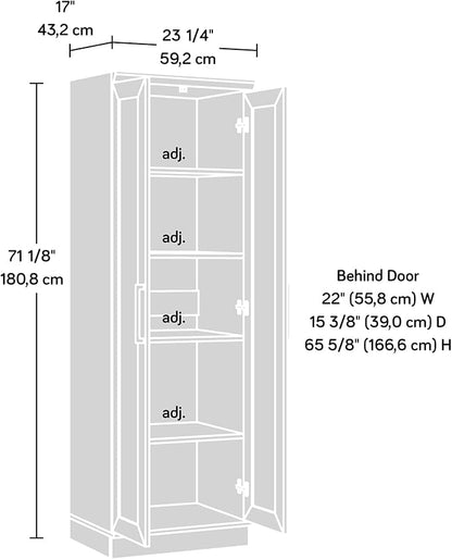 Sauder HomePlus Storage Cabinet/ Pantry cabinets, Sienna Oak finish
