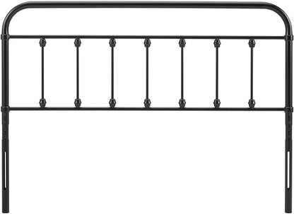 Modway MOD-6152-BLK Sage Twin Metal Headboard, Black