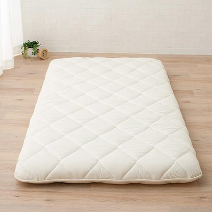 EMOOR Foldable Japanese Futon Mattress Topper CLASSE-Topper Tatami Floor Mattress Full, Made in Japan