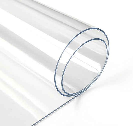Deep Dream 1.5mm Clear Desk Cover Protector, 40×72 Inch Clear Desk Cover, Clear Desk Mat, Table Cover Tablecloth Protector Rectangle, Table Protector for Dining Room Table