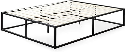 ZINUS Joseph 14" Metal Platforma Bed Frame, Mattress Foundation, Wood Slat Support, No Box Spring Needed, Sturdy Steel Structure, King