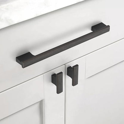 Asidrama 10 Pack 7.5 Inch(192mm) Oil Rubbed Bronze Kitchen Cabinet Handles, Cabinet Pulls Kitchen Cabinet Hardware for Cupboard Drawer Pulls