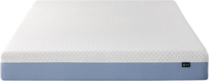 ZINUS 8 Inch Queen Cooling Essential Memory Foam Mattress [NewVersion], Fiberglass Free, Medium Feel, Breathable Cooling Layers, Certified Safe Materials