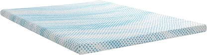 Roost Sleep Cool Cloud Supreme 3 Inch Gel Memory Foam Queen Mattress Topper – Cooling, Ventilated Design for Back and Pressure Relief
