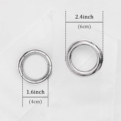 KEQIAOSUOCAI Pure White Sheer Curtains for Windows 63 inch Length - Grommet Voile Textured Soft & Lightweight Window Dressing for Bedroom Decor,W54 x L63, 2 Pieces