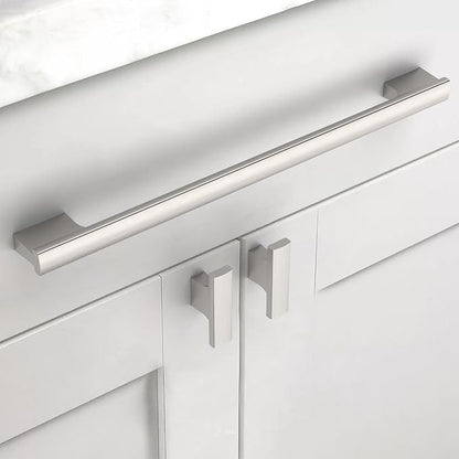 Asidrama 6 Pack 12.5 Inch(320mm) Brushed Satin Nickel Kitchen Cabinet Handles, Cabinet Pulls Kitchen Cabinet Hardware for Cupboard Drawer Pulls