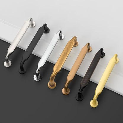Asidrama 10 Pack 3 Inch(76mm) Antique Brass Kitchen Cabinet Handles, Cabinet Pulls Kitchen Cabinet Hardware for Cupboard Drawer Pulls
