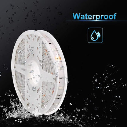 dalattin Waterproof Led Lights Outdoor Led Strip Lights 32.8ft RGB 300 LEDs Color Changing Led Rope Lights with 44 Keys IR Remote, 2 Rolls of 16.4ft