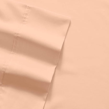 Sweet Home Collection 6 Piece Bed Sheet Set, RV Short Queen, Peach