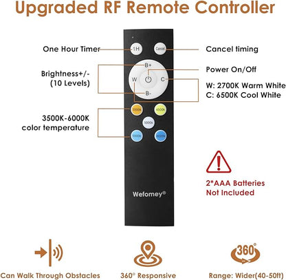 White LED Strip Lights, 100ft Dimmable Bright 24V Led Tape Light with Remote and App Control, 2700K-6500K White 1440 LEDs Lights for Bedroom, Kitchen, Ceiling (1 Rolls of 100ft)
