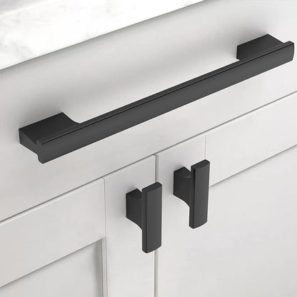 Asidrama 10 Pack 6.3 Inch(160mm) Matte Black Kitchen Cabinet Handles, Cabinet Pulls Kitchen Cabinet Hardware for Cupboard Drawer Pulls